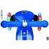 Самокат Y-SCOO Globber Primo Fantasy с 3 светящимися колесами Stars&Strips Navy Blue  - миниатюра №4